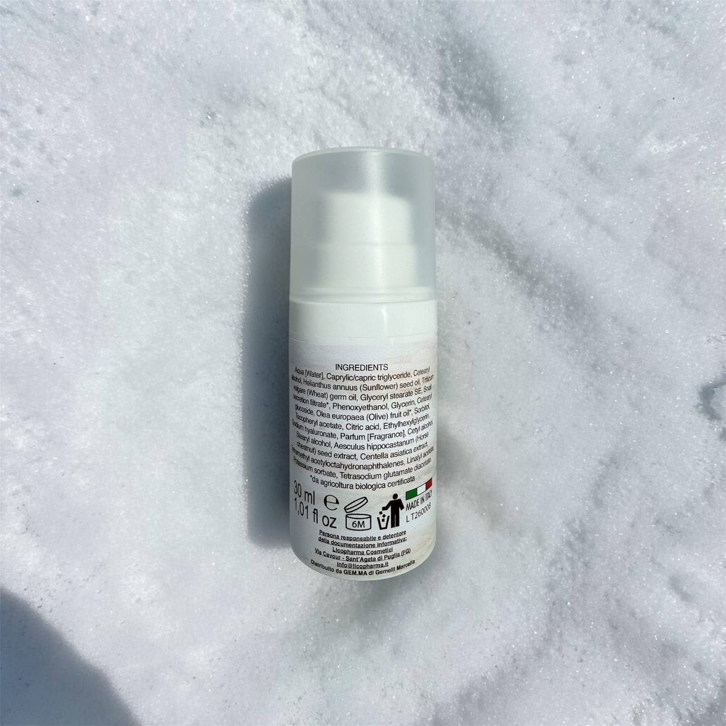 Crema Contorno Occhi Super Levigante illuminante